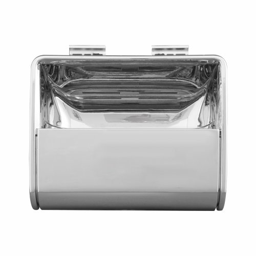 Grand General 67811 Plastic Chrome Passenger Side Overhead Storage Pocket for Freightliner