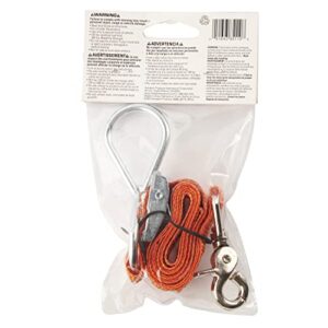 Keeper – 1” x 3’ Trunk Tie-Down Strap - 100 lbs. Working Load Limit and 300 lbs. Break Strength