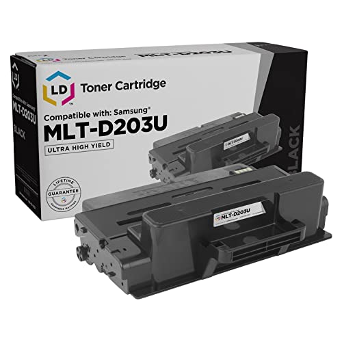 LD Compatible Toner Cartridge Replacement for Samsung MLT-D203U Ultra High Yield (Black)