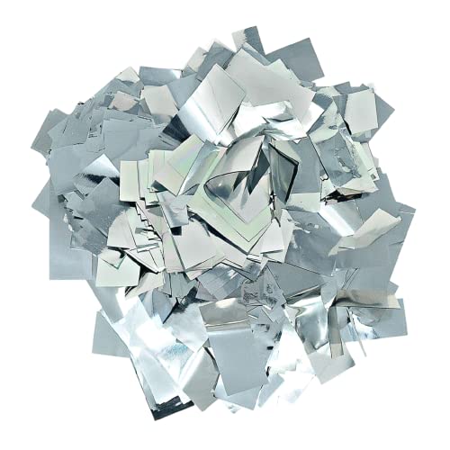 Ultimate Confetti Shiny Silver Metallic Bulk Confetti Bag, Includes 1 Pound Bag Confetti | Great for Celebrations, Weddings, Confetti Party, Fiesta Confetti, 2022 Graduation, & More