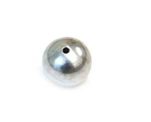 aluminum ball, drilled - 1" (25mm) - great for pendulum demonstrations - eisco labs