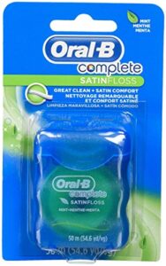 oral b satin floss - mint - 55 yd, 1 count