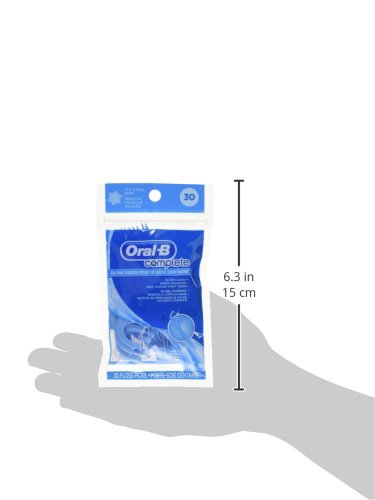 TSN Oral-b Complete Floss Picks, Icy Mint, 30 ct