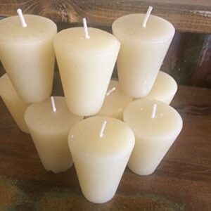Unscented Sugarmold Candles-Set of 12