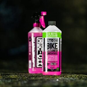 Muc Off Bike Cleaner Concentrate, 1 Liter - Fast-Action, Biodegradable Nano Gel Refill - Mixes with Water to Make Up to 4 liters of Bike Wash