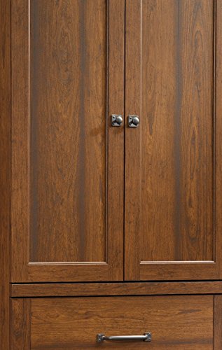 Sauder Carson Forge Armoire, Washington Cherry finish