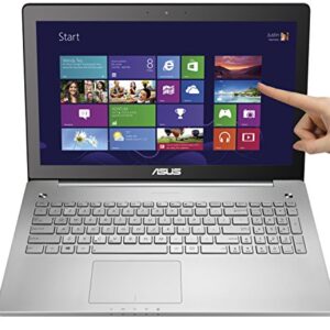 ASUS N550J 15.6-Inch Laptop (Intel Core i7-4700HQ 2.4GHz Processor, 1TB Hard Drive, 8GB RAM, Windows 8.1 64-bit) Silver Grey