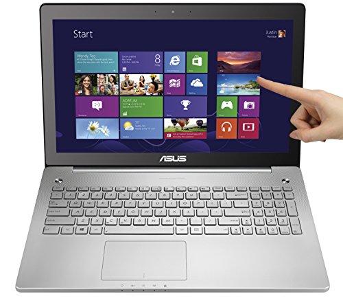 ASUS N550J 15.6-Inch Laptop (Intel Core i7-4700HQ 2.4GHz Processor, 1TB Hard Drive, 8GB RAM, Windows 8.1 64-bit) Silver Grey