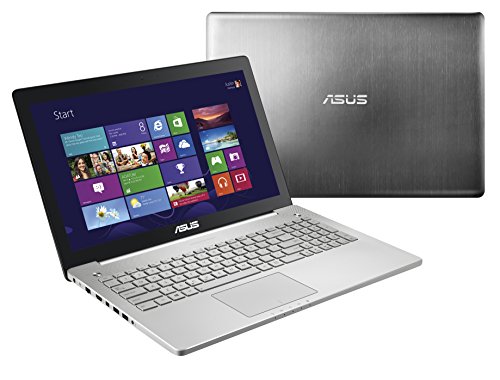 ASUS N550J 15.6-Inch Laptop (Intel Core i7-4700HQ 2.4GHz Processor, 1TB Hard Drive, 8GB RAM, Windows 8.1 64-bit) Silver Grey