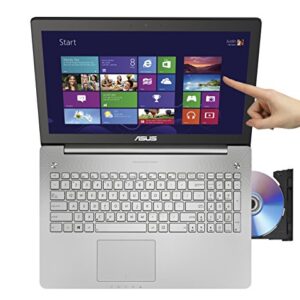 ASUS N550J 15.6-Inch Laptop (Intel Core i7-4700HQ 2.4GHz Processor, 1TB Hard Drive, 8GB RAM, Windows 8.1 64-bit) Silver Grey