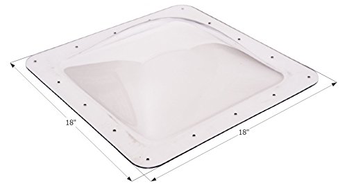 ICON 01818 RV Skylight SL1414-14" x 14" x 4", Clear