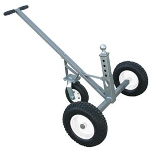 Tow Tuff TMD-800C Adjustable Trailer Dolly with Caster Wheels, Standard, Gray