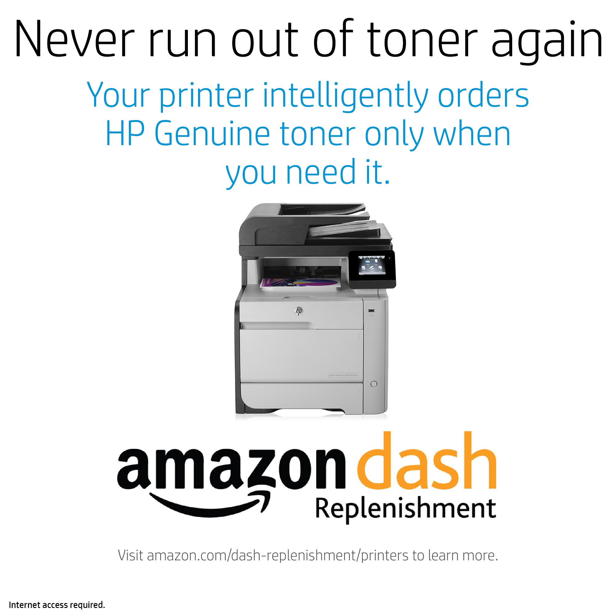 HP Laserjet Pro M476nw Wireless All-in-One Color Printer, Amazon Dash Replenishment Ready (Discontinued by Manufacturer)