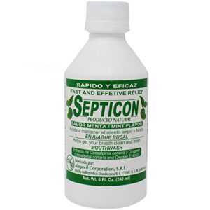 septicon natural product - mint flavor 8fl oz