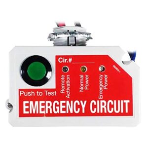wattstopper elcu-200 emergency lighting cnotrol unit power pack -white