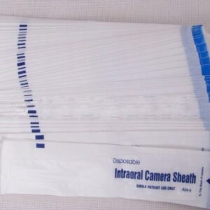 200 Pieces Intraoral Dental Camera Sleeve Sheath Cover for 5.0 Mega Pixels 6 LED