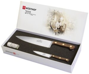 wusthof limited edition 200th anniversary 2pc knife set-carbon steel