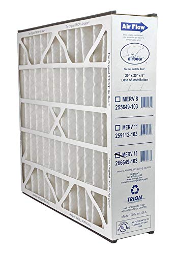 Trion Air Bear 266649-103 - 20" x 20" x 5" MERV 13 Pleated Air Filter