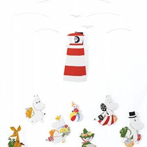 Moomin Version II Hanging Nursery Mobile - 23 Inches - High Quality - Handmade in Denmark by Flensted