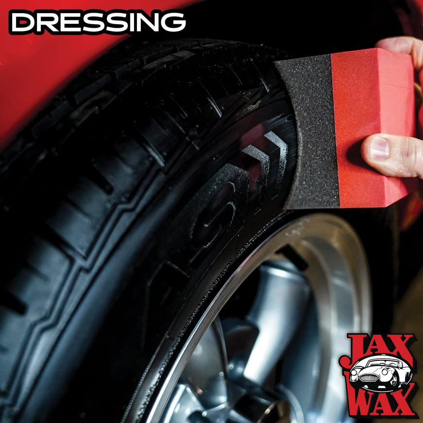 Jax Wax Shine All, Professional High Gloss, Water Based Dressing and Protectant for Engines, Tires, Vinyl and Plastics - 16 Ounce