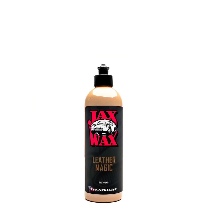 Jax Wax Leather Magic Professional One Step Cleaner and Conditioner - 16 Ounce