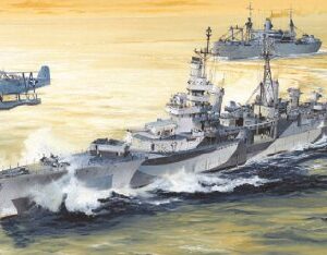 Trumpeter USS Indianapolis CA35 Heavy Cruiser 1944 (1/350 Scale)