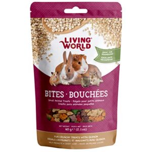 living world quinoa bites, 2.1 ounce