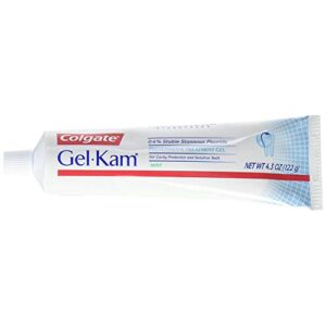 gel-kam fluoride preventive treatment gel mint flavor 4.30 oz (pack of 4)