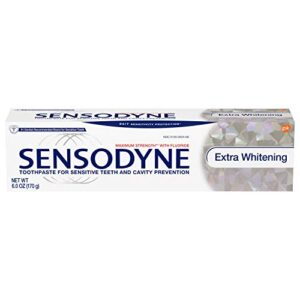 sensodyne extra whitening toothpaste 6 oz (pack of 4)