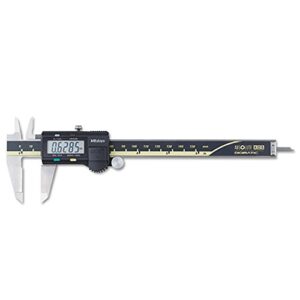 mitutoyo 500-196-30 advanced onsite sensor (aos) absolute scale digital caliper, 0 to 6"/0 to 150mm measuring range, 0.0005"/0.01mm resolution, lcd