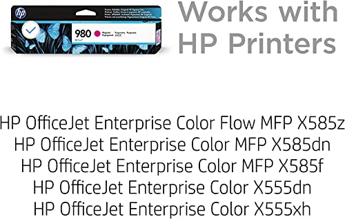 HP 980 | Ink-Cartridge | Magenta | D8J08A