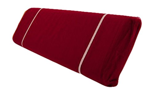 Evershine Tulle Bolt,54" Wide X 40 yd, Wine/Burgundy