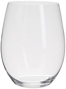 riedel o wine tumbler cabernet/merlot, set of 4, clear -21 fluid ounces