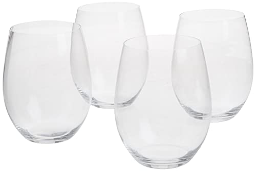 Riedel O Wine Tumbler Cabernet/Merlot, Set of 4, Clear -21 fluid ounces