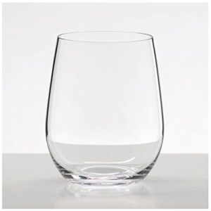 Riedel O Wine Tumbler Viognier/Chardonnay, Set of 4, Clear -11.29 fluid ounces