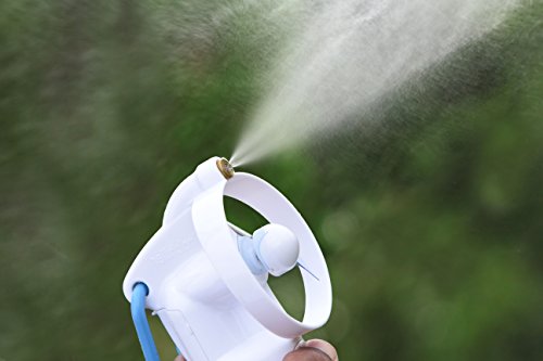 Mist Fan - Misting Fan - Handheld Fan Mister - Misting Fan System - Portable Fan Mister