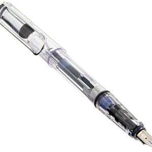 Lamy Safari Vista Fountain Pen & Cartridges, Clear, Fine Nib