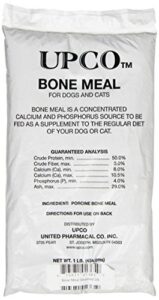 upco bone meal steamed bag supplement, 1-pound