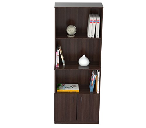 Inval Cabinet Bookcase, Espresso-Wengue