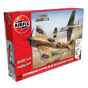 Airfix 1:48 Supermarine Spitfire Mk.Vb/Messerschmitt Bf109E Gift Set ()