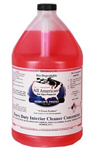all american car care products heavy duty interior cleaner concentrate (1 gallon)