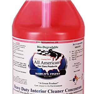 All American Car Care Products Heavy Duty Interior Cleaner Concentrate (1 Gallon)