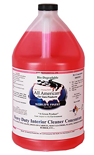 All American Car Care Products Heavy Duty Interior Cleaner Concentrate (1 Gallon)