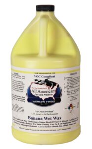 all american car care products banana wax - premium synthetic long lasting automotive wax (1 gallon)