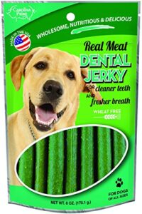 carolina prime pet 40141 dental jerky treat for dogs ( 1 pouch), one size