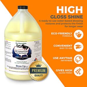 All American Car Care Products Tire Dress Up - High Gloss Shine Tire Dressing (1 Gallon)