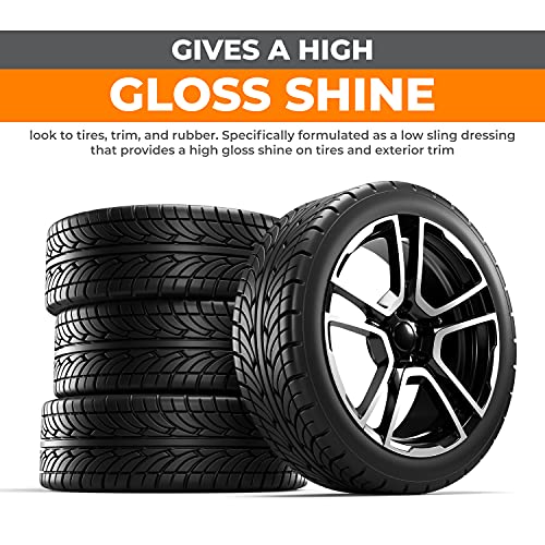 All American Car Care Products Tire Dress Up - High Gloss Shine Tire Dressing (1 Gallon)