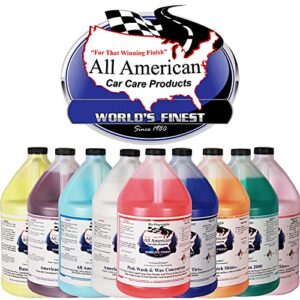 All American Car Care Products American Clay Spray Premium Automotive Clay Bar Lube Leaves a Smooth as Glass Feel (1 Gallon)