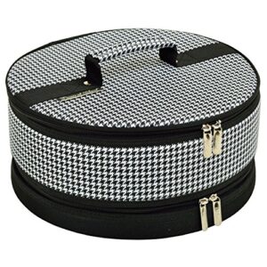 picnic at ascot original pie and cake carrier 12" diameter- designed & quality approved in the usa