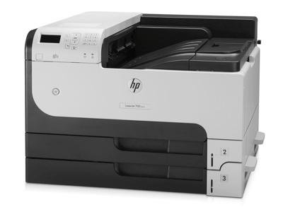 HP LaserJet Enterprise 700 Printer M712dn - Printer - monochrome - Duplex - laser - A3/Ledger - 1200 dpi - up to 40 ppm - capacity: 600 sheets - USB, Gigabit LAN, USB host